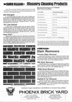 Sure Klean Masonry Cleaning Products